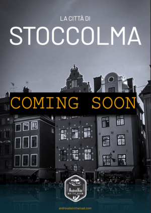 foto delle case colorate del quartiere Gamlastan a stoccolma